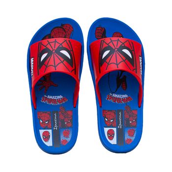 Chinelo-Slide-Azul-e-Vermelho-Kids-Amazing-Spider-Man-|-Ipanema-Tamanho--23---Cor--AZUL-0